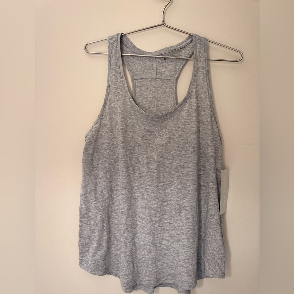 Athleta Light Gray Women's Tank Top